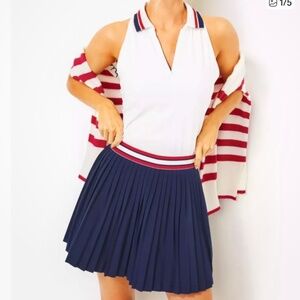 Lilly Pulitzer Set Makara Skirt with matching white tank